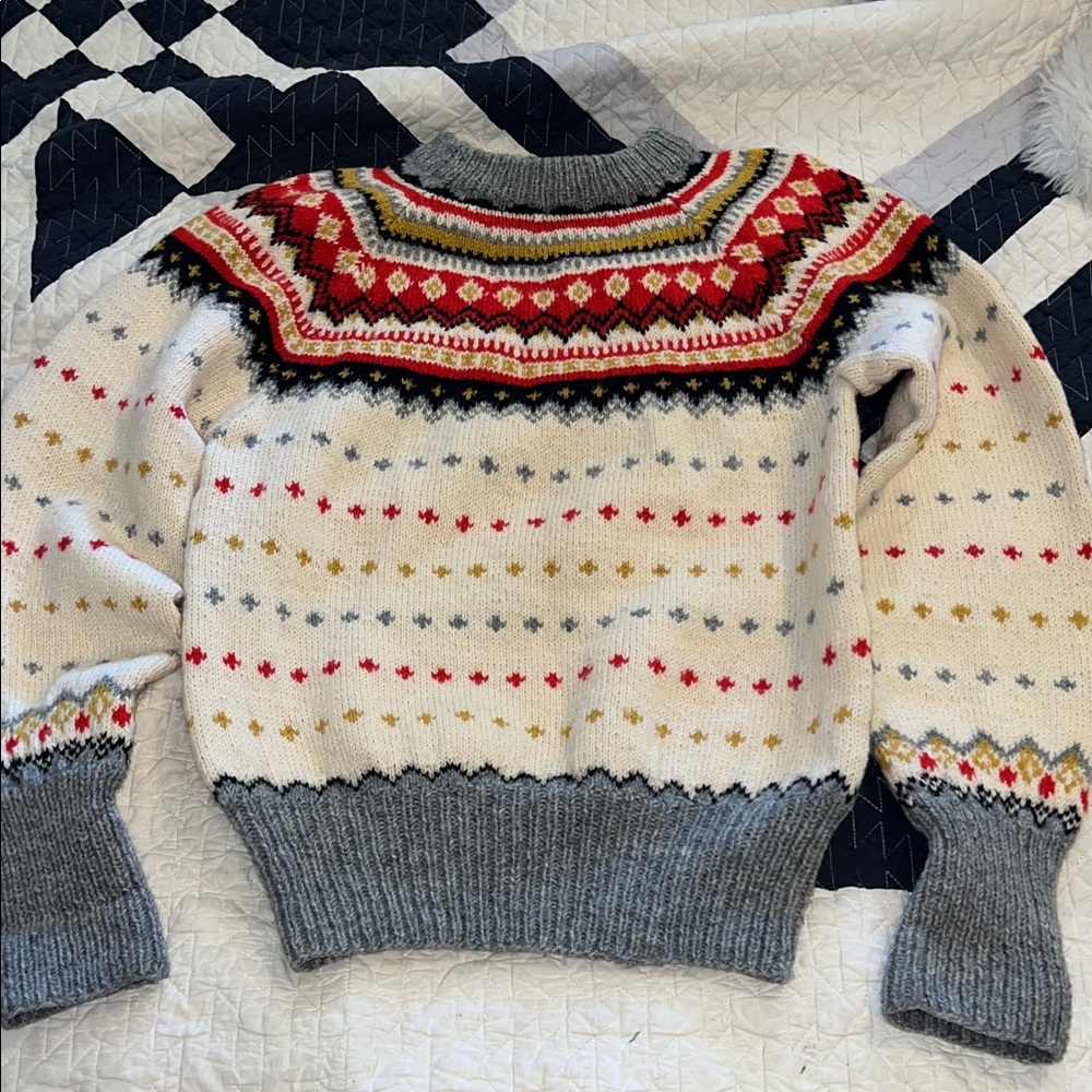 40s or 50s Denmark Dear Golden wool sweater